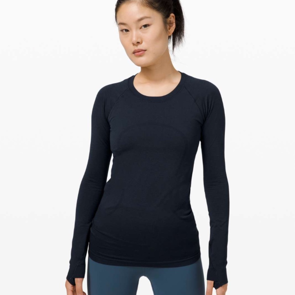 Lululemon⎜Swiftly Tech Long Sleeve 2.0⎜True Navy